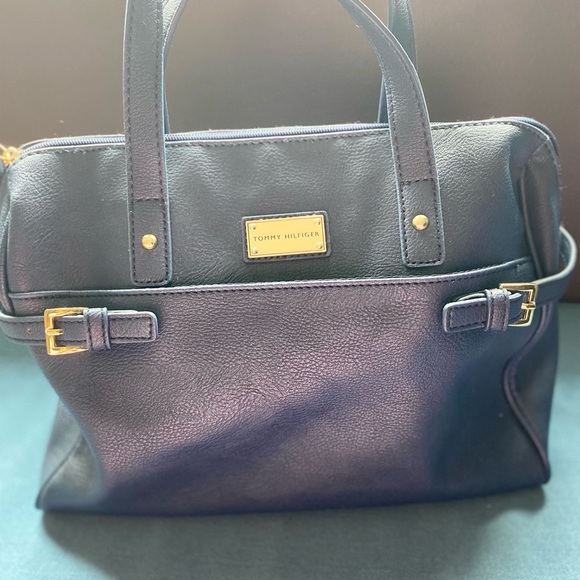 Tommy Hilfiger Navy blue colour satchel bag - Picture 6 of 15